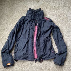 Dark grey women’s Superdry Jacket. Size small